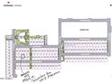 Community map highlighting lot locations, street names, and the amenity area at 3524 N 103Rd Ave, Avondale, AZ 85392