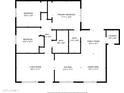 Detailed floor plan showcasing the layout of the home, including room dimensions and features at 8741 W Osborn Rd, Phoenix, AZ 85037