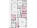 Layout featuring a study, kitchen, great room, and primary suite, optimizing space and functionality at 3808 S Buttercup --, Mesa, AZ 85212
