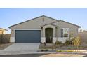 Charming single story home with a well-maintained desert landscape and a covered entryway at 20279 N 224Th Dr, Surprise, AZ 85387