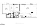 Detailed floor plan showcasing the layout of the property with dimensions for each room at 2323 N Central Ave # Ph D, Phoenix, AZ 85004