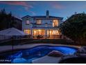 Stunning two-story home featuring a private pool, covered patio, and balcony, perfect for enjoying outdoor living and entertaining at 3261 S Sunland Dr, Chandler, AZ 85248