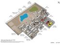 Detailed 3D floorplan of home at 4061 E Hope Street at 4061 E Hope St, Mesa, AZ 85205