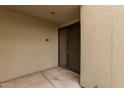 Close-up of unit entrance with door number 102 at 7700 E Gainey Ranch Rd # 102, Scottsdale, AZ 85258