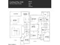 Carlsbad Plan 3526 Discovery at Hawes Crossing showing the layout of this 5 bedroom, 3 bath, 2-bay garage home at 8331 E Petunia Ave, Mesa, AZ 85212