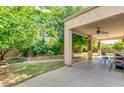 Inviting covered patio and beautifully landscaped backyard make for great outdoor living at , Gilbert, AZ 85234