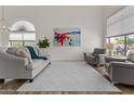 Comfortable living room featuring lots of natural light and modern décor at 5423 W Michigan Ave, Glendale, AZ 85308