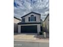 Two story home boasts a two car garage and is located on a large lot at 1095 W Sandy Banks --, Gilbert, AZ 85233
