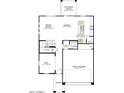 Open-concept floor plan featuring a spacious great room, dining area, and kitchen with a covered patio at 5529 W Mauna Loa Ln, Glendale, AZ 85306