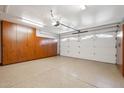 Spacious and clean garage with lots of storage cabinets at 9460 N 105Th Pl, Scottsdale, AZ 85258