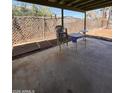 Covered patio area great for relaxing and entertaining Gathering and friends in the backyard at 2134 E Harvard St, Phoenix, AZ 85006
