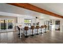 Spacious kitchen with an island and counter-height seating, perfect for dining and entertaining at 10245 N 34Th Pl, Phoenix, AZ 85028