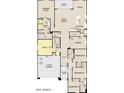 Open-concept floor plan with a large great room, a kitchen with a nook, and 4 bedrooms at 26370 N 77Th Dr, Peoria, AZ 85383