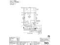 Detailed site plan showing the layout of home on lot with garage, porch, outdoor living and neighborhood streets at 8426 W Solano Dr, Glendale, AZ 85305