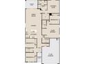 Spacious home floor plan featuring multiple bedrooms, a large living area, and an open kitchen design at 2300 E Spur Dr, San Tan Valley, AZ 85140