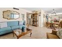 Comfortable living room featuring a dining area and a view into the kitchen at 4613 E Shangri La Rd --, Phoenix, AZ 85028