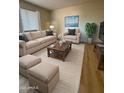 Comfortable living room with plush seating, soft rug, and natural light at 720 S Dobson Rd # 95, Mesa, AZ 85202