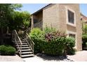 Charming exterior view of the building with landscaped surroundings at 8787 E Mountain View Rd # 2008, Scottsdale, AZ 85258