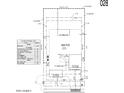 Property site plan showing lot dimensions, buildings on the property, driveways and other features at 22482 E San Tan Blvd, Queen Creek, AZ 85142