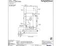 Community site plan illustrating lot layout, dimensions, setbacks, and placement on 191st Place at 21575 S 191St Pl, Queen Creek, AZ 85142