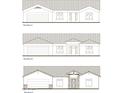 Exterior elevation options for the home, showcasing varied architectural styles at 300 W Quartz Rock Rd, Phoenix, AZ 85085