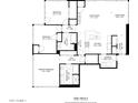 Floor plan showing the layout of the house, including rooms and dimensions at 7167 E Rancho Vista Dr # 4011, Scottsdale, AZ 85251