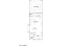 Open-concept first floor plan featuring a kitchen, dining area, great room, and a 2-bay garage at 2944 N 98Th Ln, Phoenix, AZ 85037