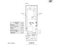 A detailed site plan with dimensions for layout of the home on the property at 17601 W Luke Ave, Litchfield Park, AZ 85340