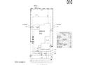 Layout of the home on the lot and distances from property lines at 17644 W Palo Verde Dr, Litchfield Park, AZ 85340