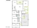 Spacious open-concept floor plan featuring four bedrooms, three bathrooms, and a three-car garage at 4007 E Gold Mountain Ave, San Tan Valley, AZ 85143