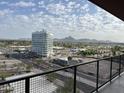 Beautiful city and mountain views from balcony offering abundant natural light and fresh air at 4750 N Central Ave # A10, Phoenix, AZ 85012