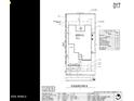 Detailed site plan showcasing the building footprint and lot dimensions at 16679 W Saguaro Park Ln, Surprise, AZ 85387