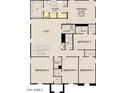 Second floor floorplan featuring a loft, laundry room, and four bedrooms including the owner's suite at 11444 E Utopia Ave, Mesa, AZ 85212
