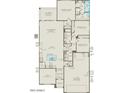 Detailed floorplan layout showing the arrangement of rooms and spaces in the home at 16689 W Whispering Wind Dr, Surprise, AZ 85387