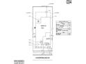 Detailed property survey showing dimensions and property lines within the community at 16689 W Whispering Wind Dr, Surprise, AZ 85387
