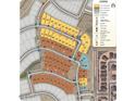 Community map showing lot locations, street names, and amenity areas at 16711 W Questa Dr, Surprise, AZ 85387