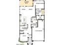 Main floor plan showing kitchen, study, and living areas at 19426 W San Juan Ave, Litchfield Park, AZ 85340