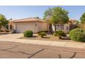 Charming single-Gathering home features a desert landscaped front yard and a convenient two-car garage at 8952 W Monte Vista Rd, Phoenix, AZ 85037