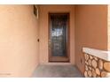 A close-up of the front door at 3637 E Ebano St, Gilbert, AZ 85295