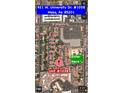 Aerial view of the community, showcasing its layout, amenities, and convenient location at 921 W University Dr # 1038, Mesa, AZ 85201