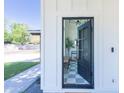 Welcoming foyer showcases a glimpse of the chic interior design and bright, open space at 214 W Ruth Ave, Phoenix, AZ 85021
