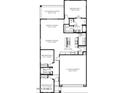 Detailed floor plan showing layout of bedrooms, bathrooms, kitchen, and living spaces at 22530 N Lynn St, Maricopa, AZ 85138