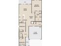 Detailed floor plan showcasing the layout of this home with bedrooms, bathrooms, and living spaces at 6057 E Artemis Dr, Florence, AZ 85132