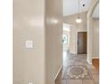 Welcoming foyer featuring neutral paint and decorative tile flooring at 7425 N 75Th Dr, Glendale, AZ 85303