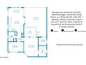 Detailed floor plan showcasing layout with living areas, kitchen, bedrooms and storage at 111 S Greenfield Rd # 244, Mesa, AZ 85206