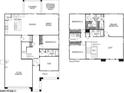 Layout of the home featuring a spacious kitchen, great room, bedrooms, and bathrooms at 20645 N 226Th Ln, Surprise, AZ 85387