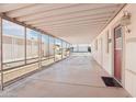 Spacious covered parking area with ample space for parking and storage, with secure screens for privacy at 2400 E Baseline Ave # 71, Apache Junction, AZ 85119