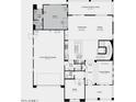 Detailed floor plan showcasing the layout of the first floor at 22553 S 204Th Ct, Queen Creek, AZ 85142