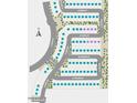 A community map displaying the layout and street names within the neighborhood at 16810 W Yucatan Dr, Surprise, AZ 85388