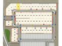 Community map highlighting lot locations, street names, and neighborhood layout at 17674 W Palo Verde Dr, Litchfield Park, AZ 85340